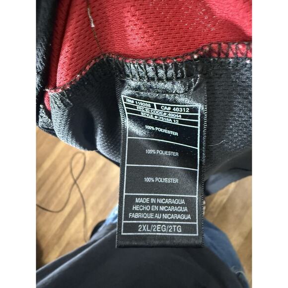 Adidas NBA Miami Heat Goran Dragic #7 Jersey Men’s XXL Black Red Basketball - Picture 9 of 13